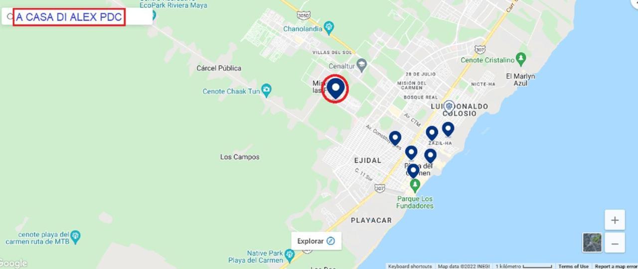 Cozy Tiny Studio Acasadialexplayadelcarmen Плая дел Кармен Екстериор снимка